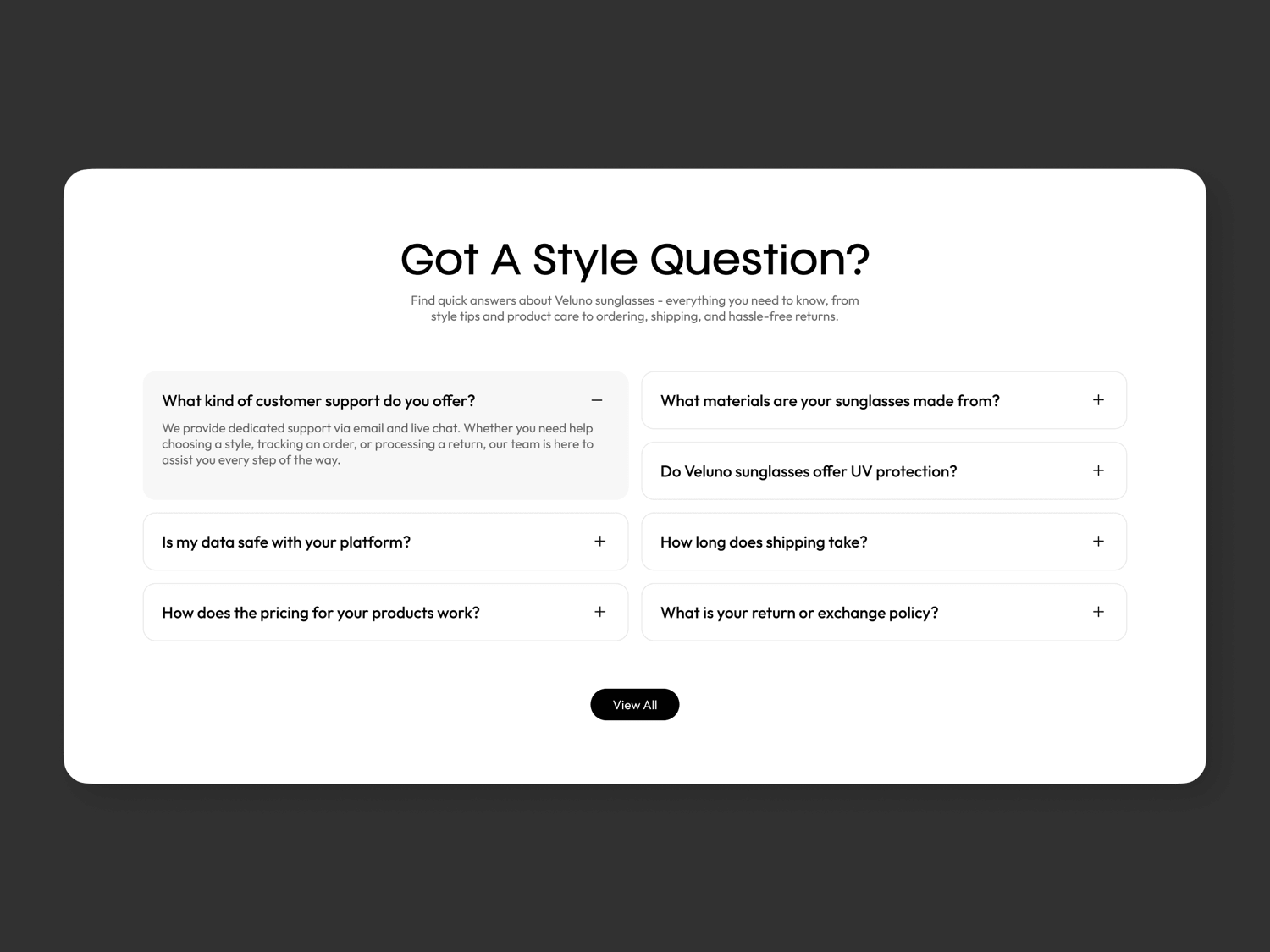 FAQs