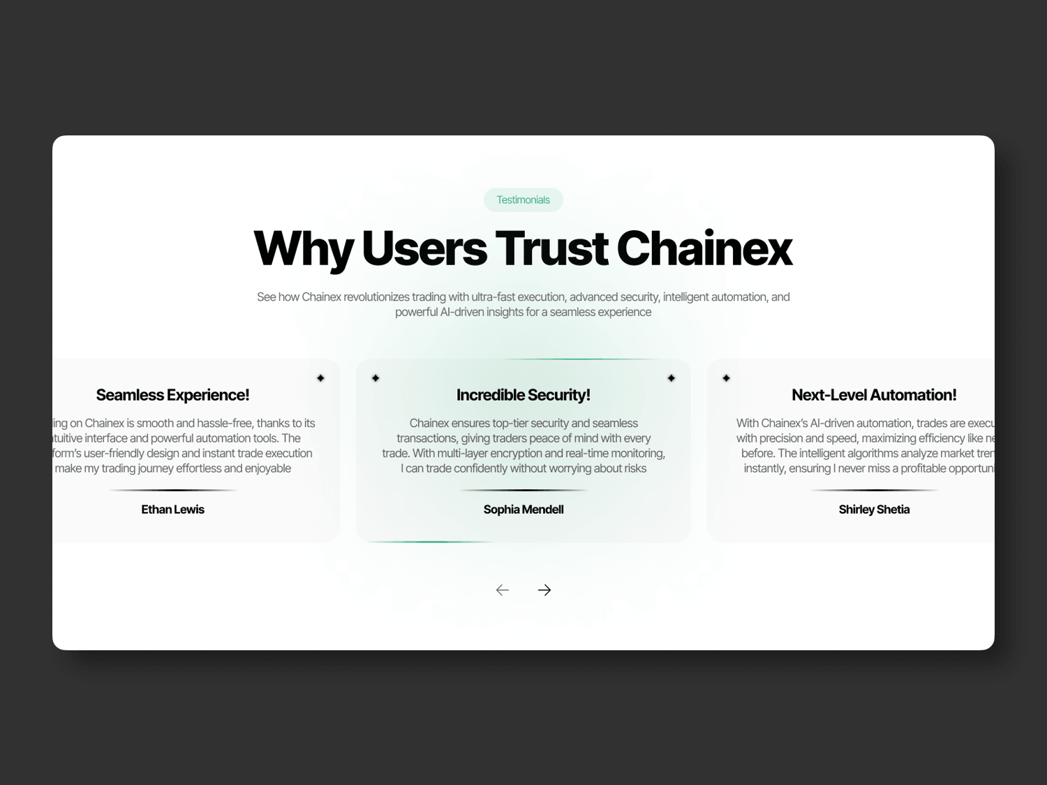 Testimonial