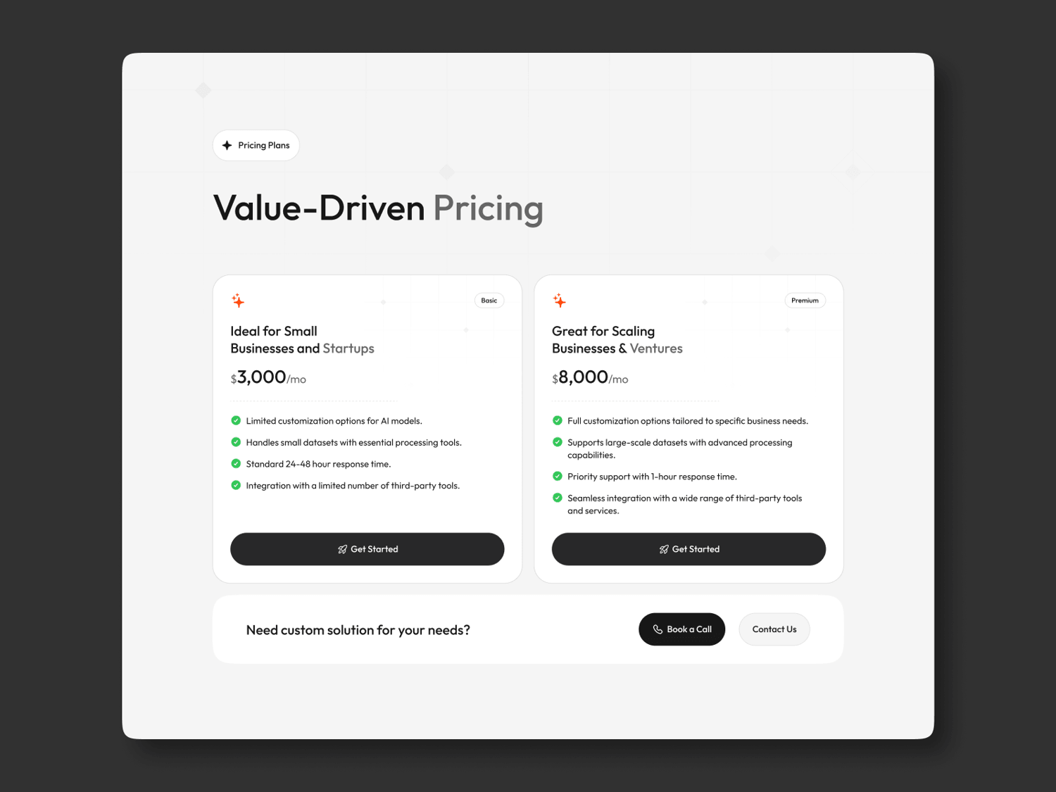 Pricing