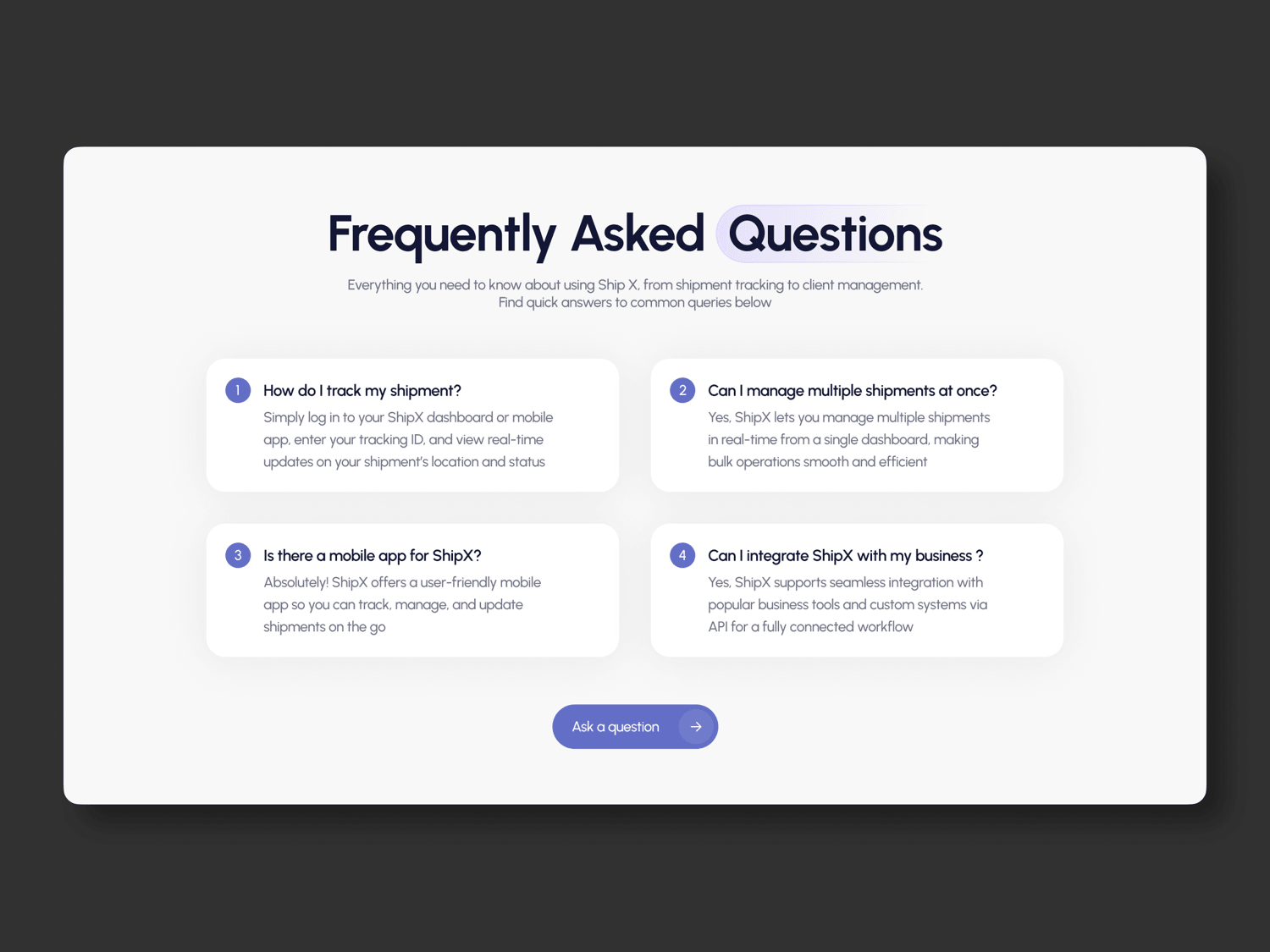 FAQs