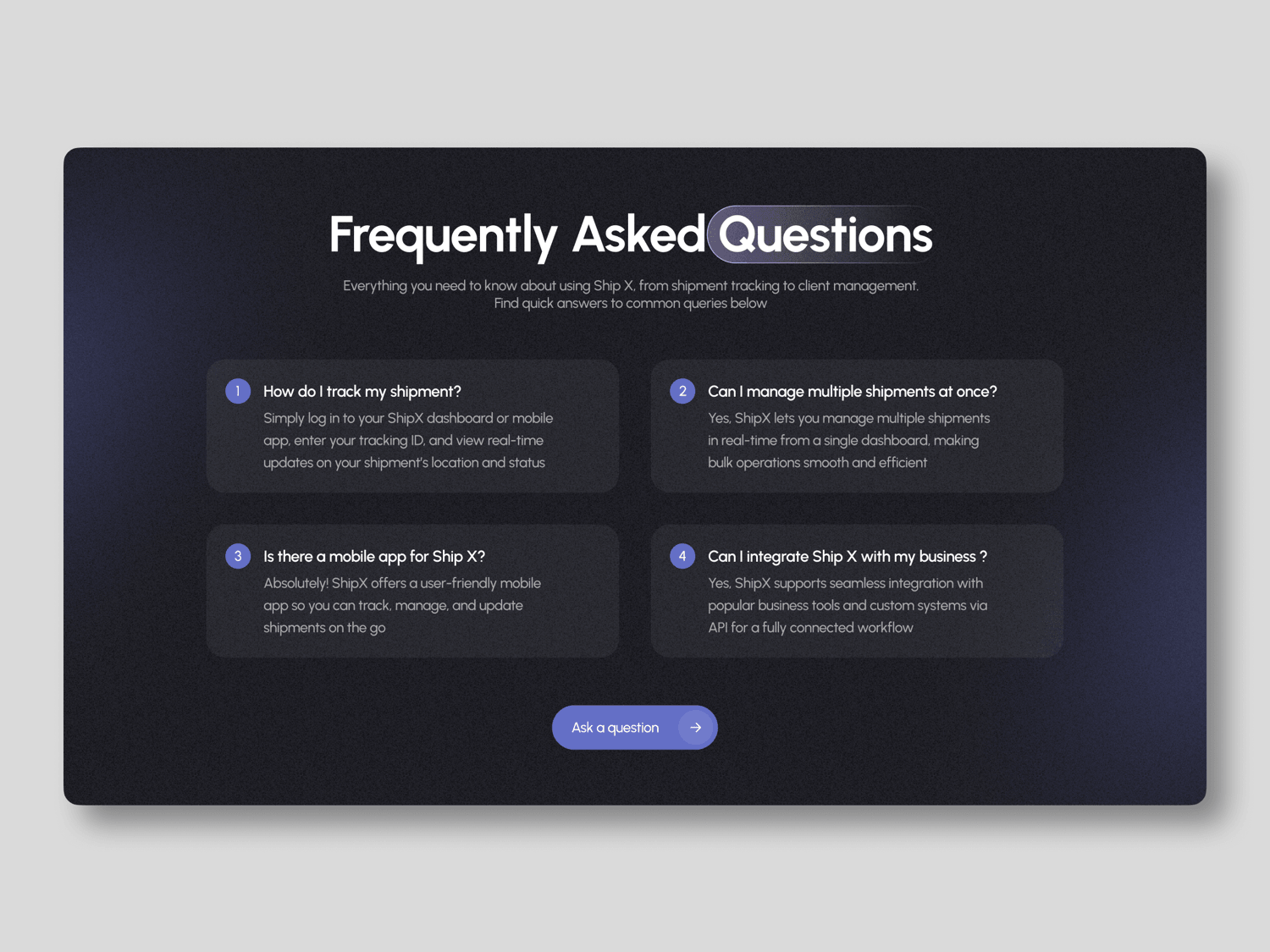 FAQs