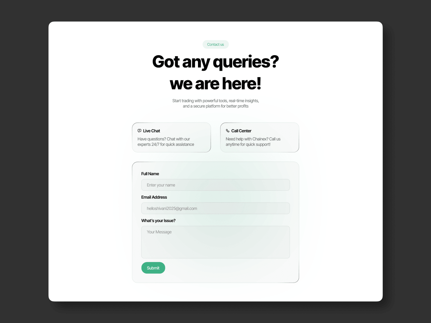 Contact