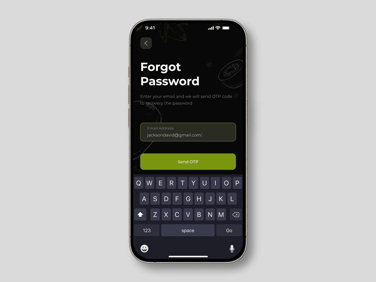 Forgot Password